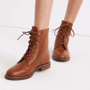 Madewell Kellie Lace Up Boot